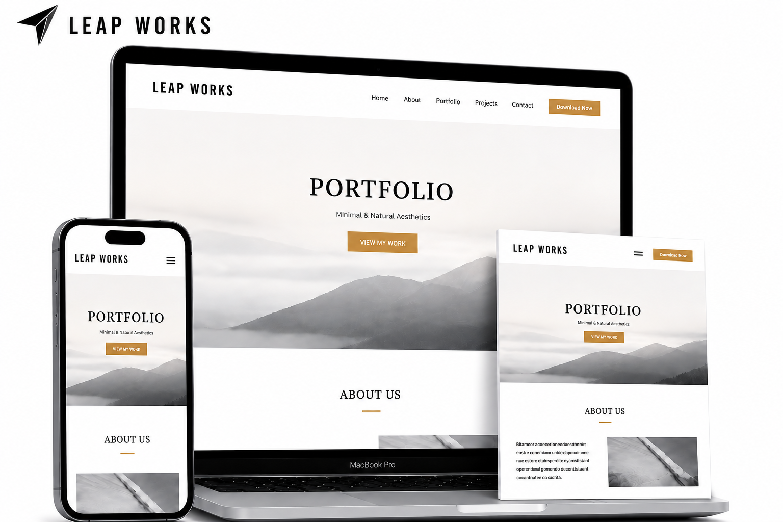 LEAPWORKSのホームページ制作